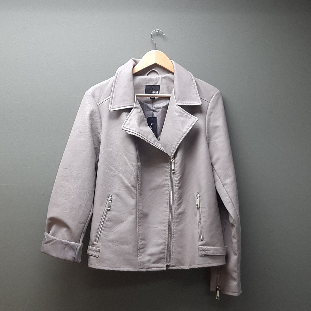 A.N.A. Faux Leather Jacket
